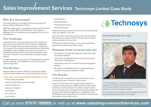 Technosys casestudy