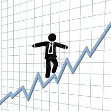 business man climb